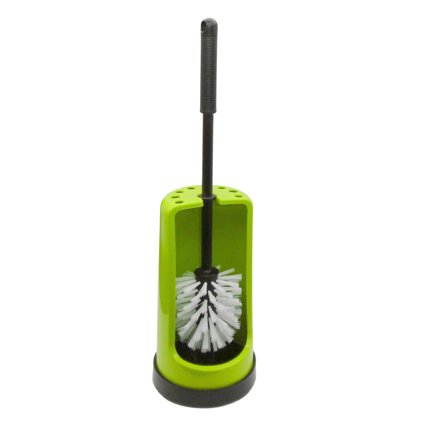 WC-Bürstengarnitur Rund 65326 Lime-Schwarz