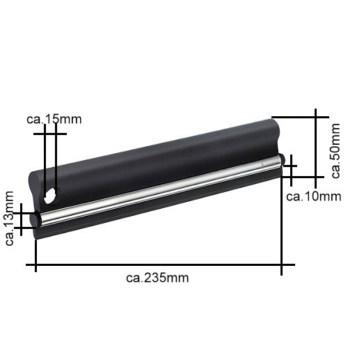Sideline - Duschabzieher mit Chrom Designkante DK 2130