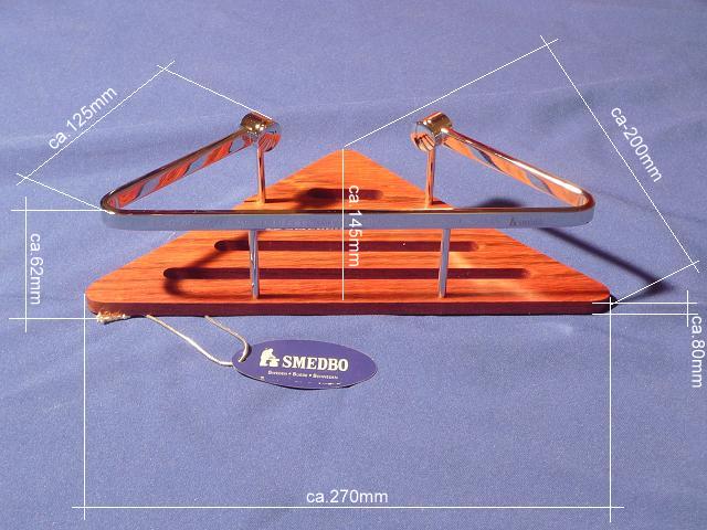 Sideline - Seifenkorb Chrom / Schwarz DK 3023 Retoureware