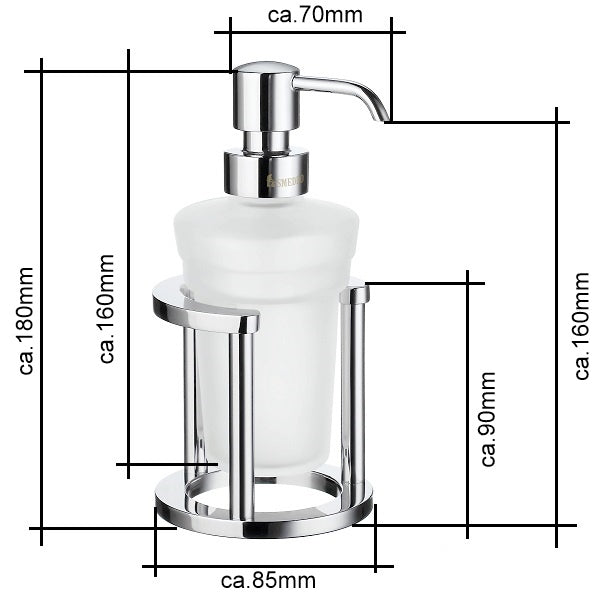 Outline Seifenspender Chrom FK 201 Retourenware