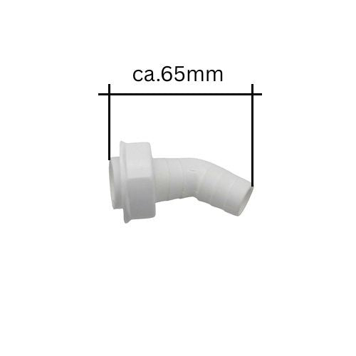 Röhrengeruchverschluss 1 1/2 Zoll x 50mm mit Geräteanschluss