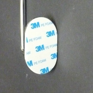 Toilettenpapierhalter Chrom BK1097 - selbstklebend, ohne Deckel Retourenware