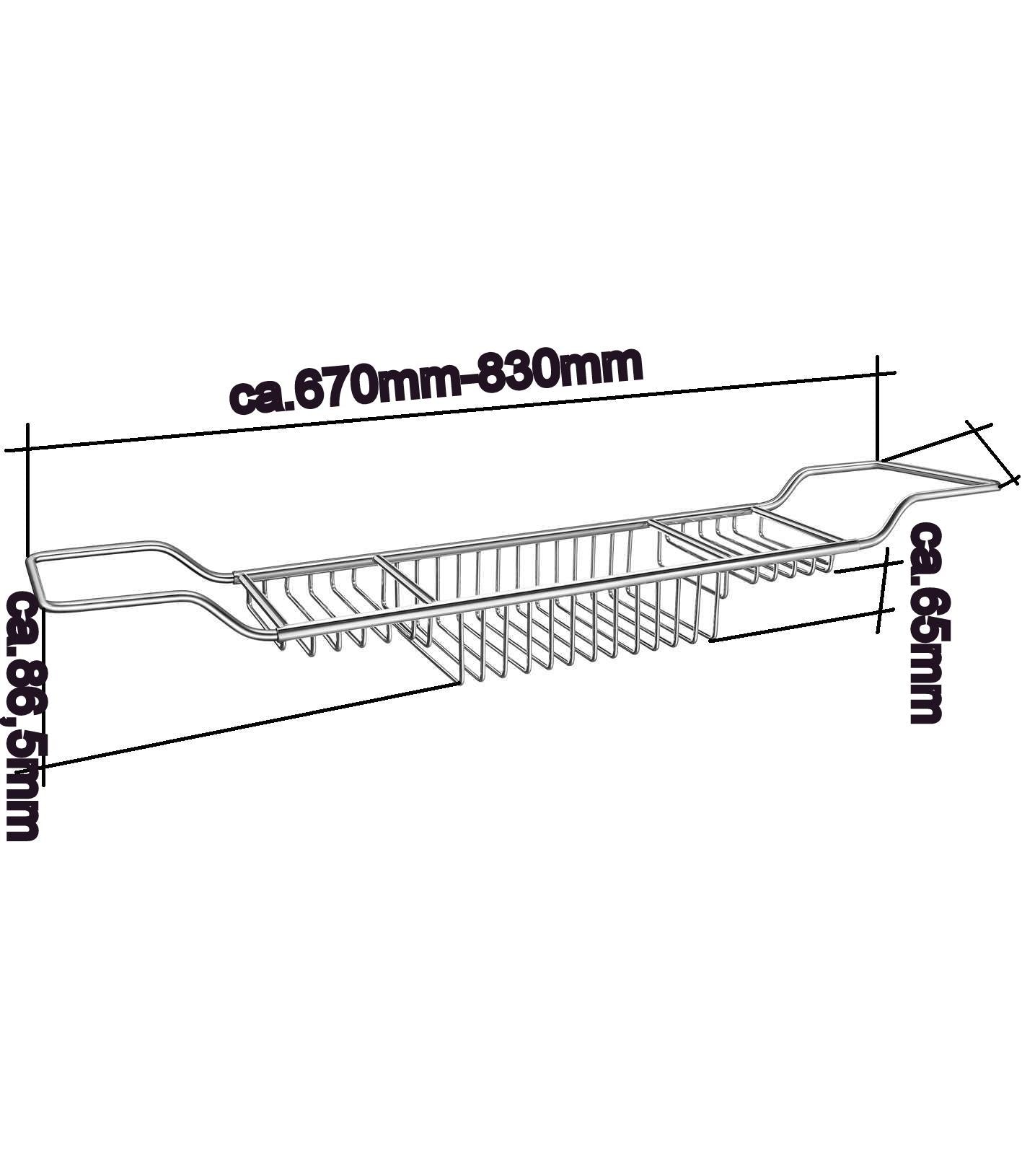 Sideline - Seifenkorb Chrom DK1070 Retourenware