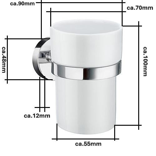 Home - Zahnputzbecherhalter Chrom HK343P Retourenware