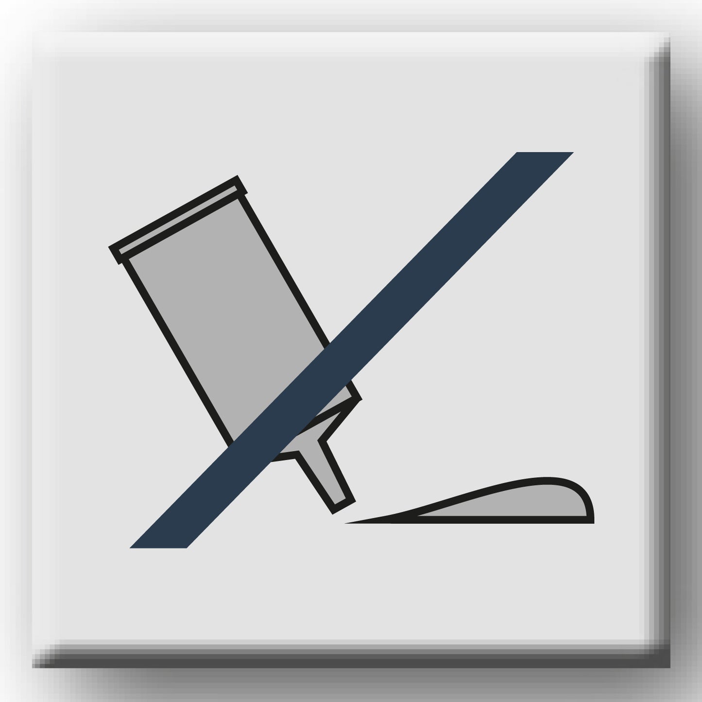 Ridder Seifenspender Edelstahl/Kunststoff Chrom mit Saugtechnik