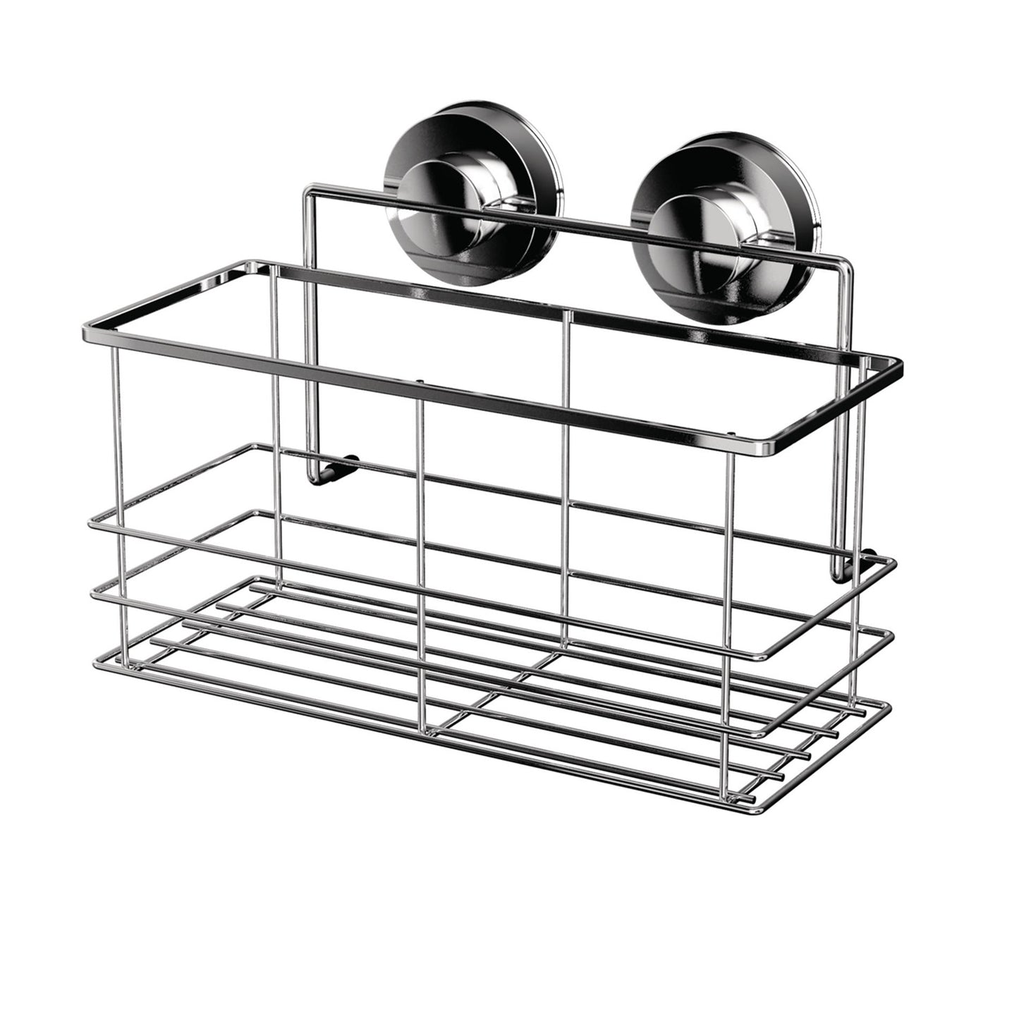 Ridder Duschablage Edelstahl Chrom mit Saugtechnik