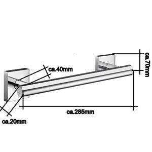 House - Wannengriff Chrom RK325 Retourenware