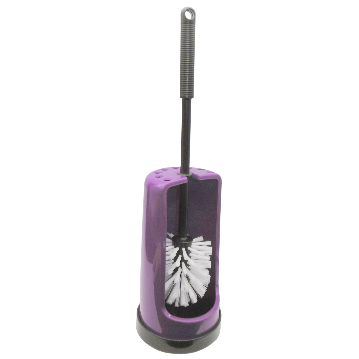 WC-Bürstengarnitur Rund 65320 Plum-Schwarz