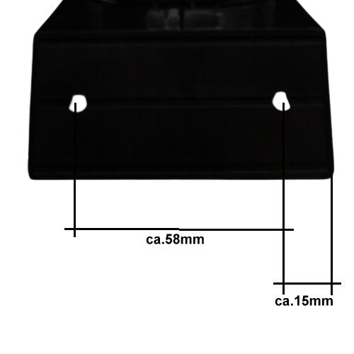 Haug - WC-Bürstengarnitur Chrom, Wandmontage 67033