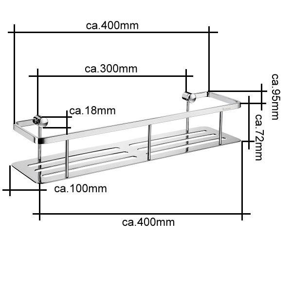 Sideline - Seifenkorb Chrom DK 3005 Retourenware