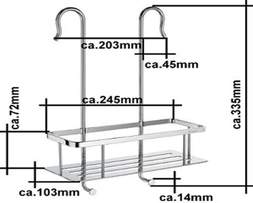 Sideline - Seifenkorb Chrom DK 3048