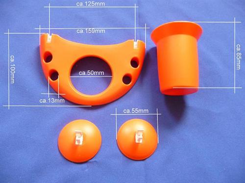 Avanti Zahnputzbecherhalter Orange Retourenware