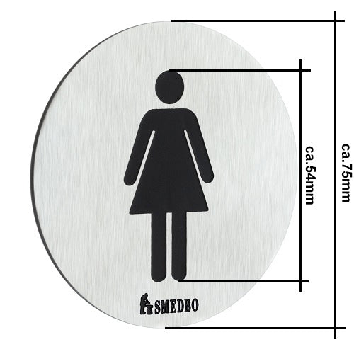 Xtra WC Schild Damen FS956