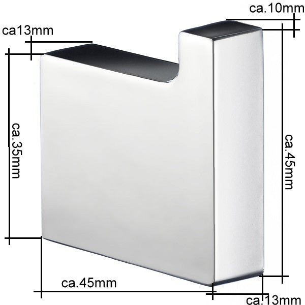 Life - Handtuchhaken Chrom GK121 (2Stück) Auslauf-Modell
