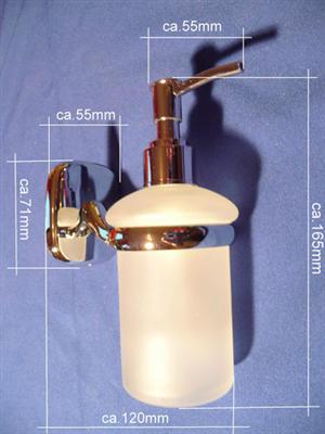 Nova - Seifenspender Chrom Retourenware/Auslauf-Modell