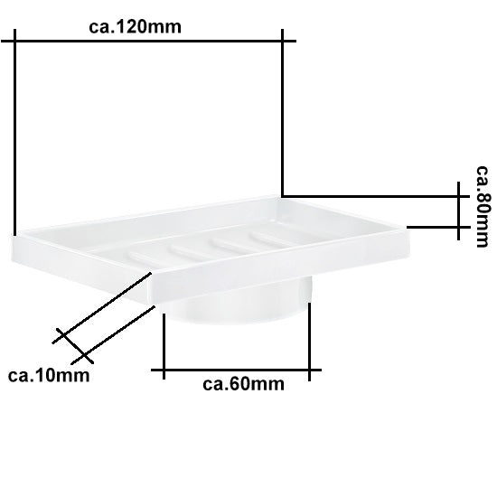 Xtra Seifenschale aus Porzellan O348