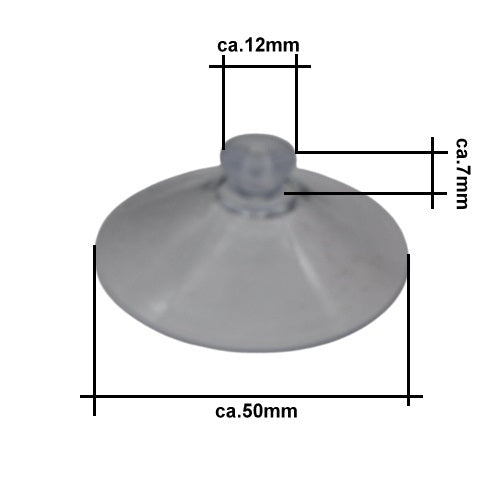 Saugnäpfe mit Knopf (4 Stück)