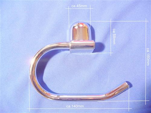 Cobalt - Toilettenpapierhalter Chrom Retourenware/Auslauf-Modell