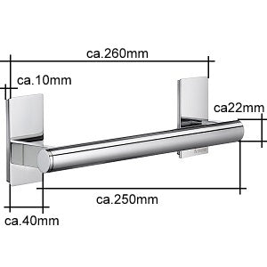 Pool- Wannengriff Chrom ZK325 Retourenware