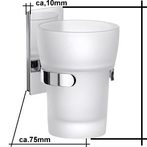 Pool - Zahnputzbecherhalter Chrom ZK343 Retourenware