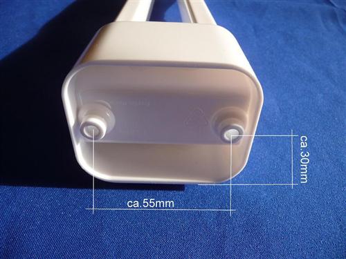 Casa 2tlg Handtuchhalter Weiss Retourenware / Auslauf-Modell