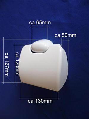Casa Papierrollhalter Weiss Retourenware / Auslauf-Modell