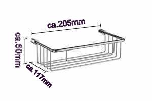 Sideline - Seifenkorb Chrom DK 1001