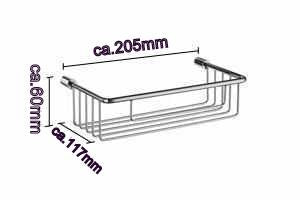 Sideline - Seifenkorb Chrom DK 1001 Retourenware