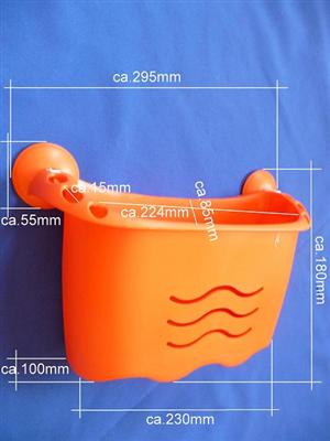 Avanti Dusch & Wannenkorb Groß Orange Retourenware