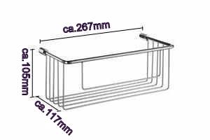 Sideline - Seifenkorb Chrom DK 1002 Retourenware