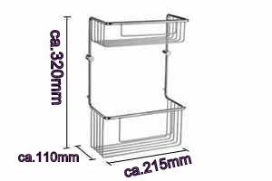 Sideline - Seifenkorb Chrom DK 1031 Retourenware