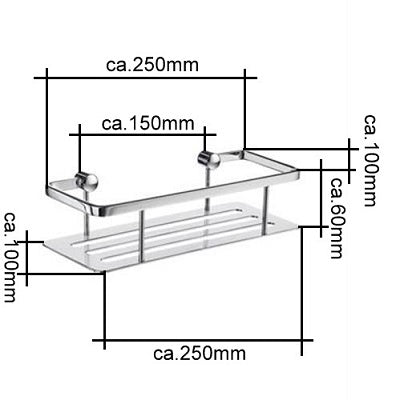 Sideline - Seifenkorb Chrom DK 3001