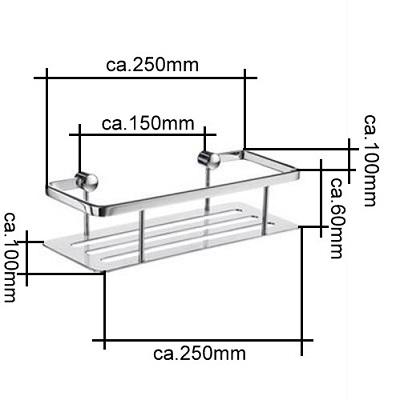 Sideline - Seifenkorb Chrom DK 3001 Retourenware