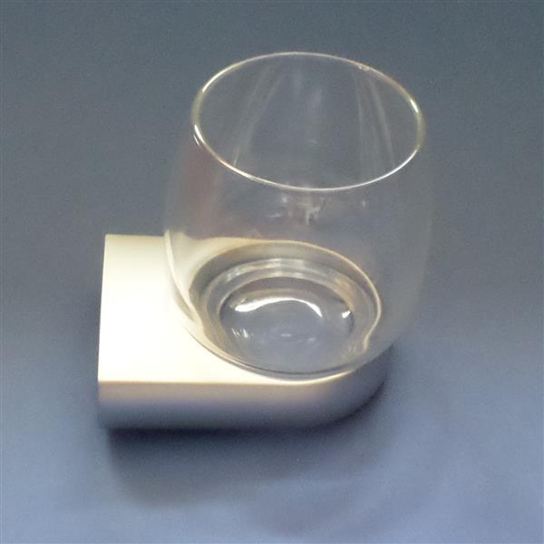 Cosma - Zahnputzbecherhalter mattverchromt Retourenware/Auslauf-Modell