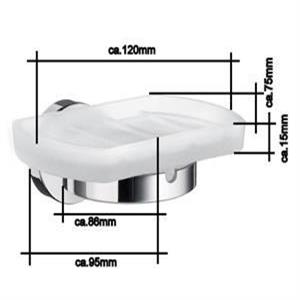 Home - Seifenschalenhalter Chrom HK342 Retourenware