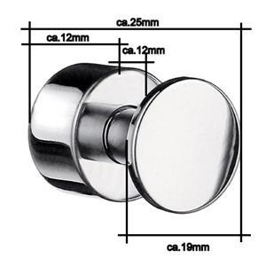 Home - Handtuchhaken Chrom HK3455 (2Stück) Retourenware