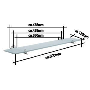 Home - Badezimmerkonsole Chrom HK347
