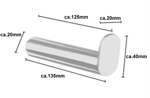 Spa - Reservepapierhalter Edelstahl poliert PK320 Retourenware / Auslauf-Modell