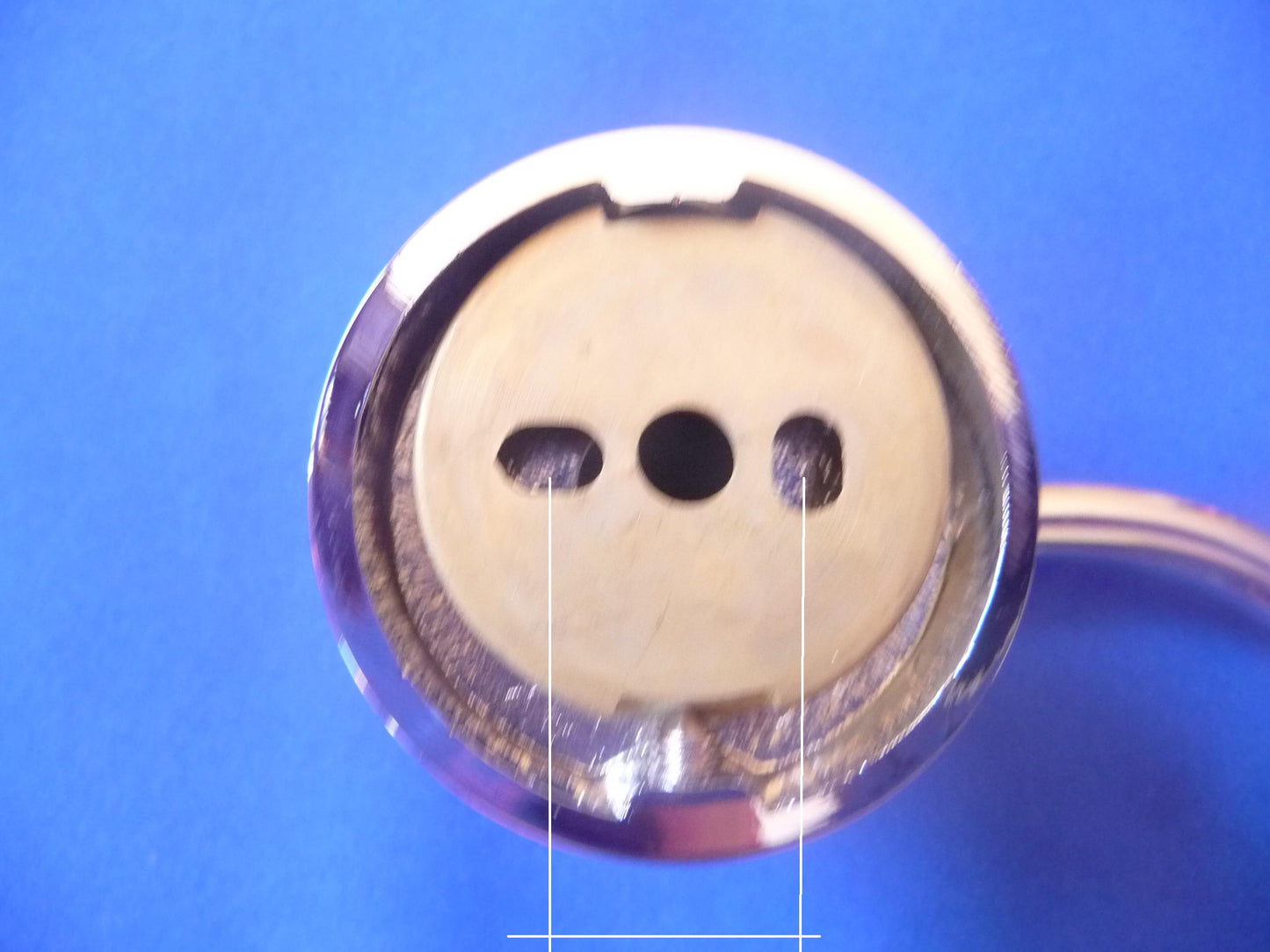 Saphir - Seifenspender Chrom Retourenware/Auslauf-Modell