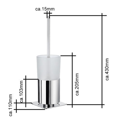 Outline  - Stand WC-Bürste Chrom FK321 Retourenware