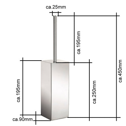 Outline Lite - Stand WC-Bürste Edelstahl Poliert FK601 Retourenware