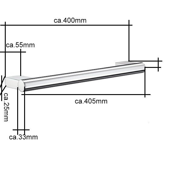 Living - Haltegriff Chrom FK810 Retourenware