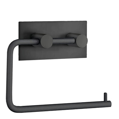 Toilettenpapierhalter Schwarz BB1098 selbstklebend Retourenware