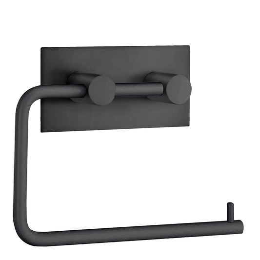 Toilettenpapierhalter Schwarz BB1098 selbstklebend Retourenware