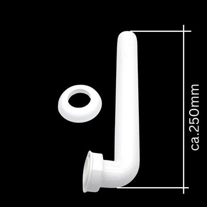 Raumspar-Sifon für Waschtisch 1 1/4 x 32mm