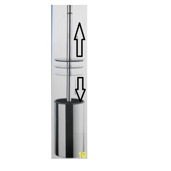 Outline  - Stand WC-Bürste Chrom FK640 Retourenware