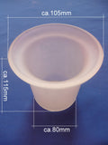 Roman Dietsche ENZO RODI Collection Ersatzglas WC-Bürstengarnitur Retourenware / Auslauf-Modell