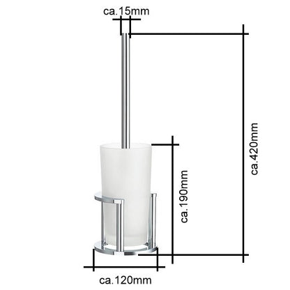 Outline  - Stand WC-Bürste Chrom FK101 Retourenware