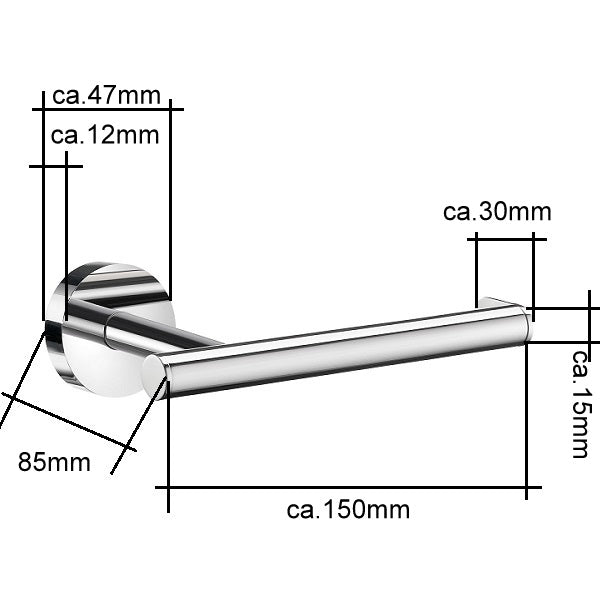 Home - Toilettenpapierhalter Chrom HK3411 Retourenware