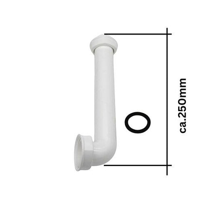 Raumspar-Sifon für Waschtisch 1 1/4 x 32mm